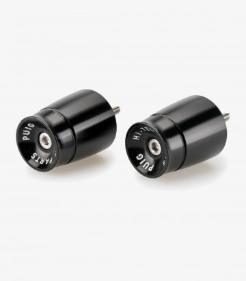 Puig Lenkerendgewichte Sport 21375N in Schwarz für Aprilia RS 457/660/125 (21-26), Tuono 125/457 (24-26)