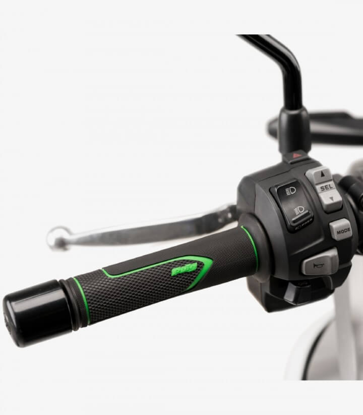 Motorradgriffe Core in Grün von Puig 20796V