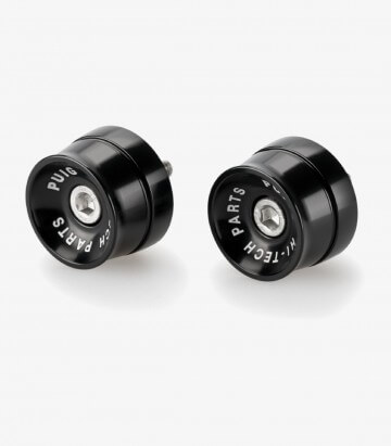 Puig Lenkerendgewichte Speed 21401N in Schwarz für Yamaha YZF-R1/R1 Race/R1M (15-26), YZF-R6/R6 Race (17-24), YZF-R7 (22-26)