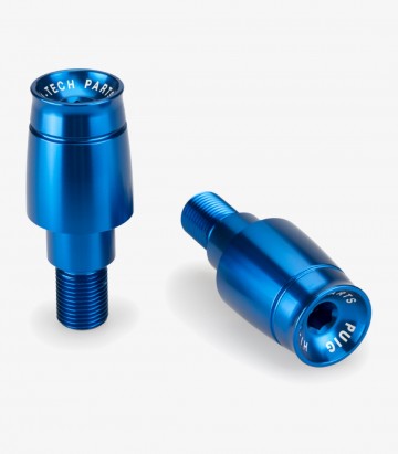 Puig Lenkerendgewichte Sport 21023A in Blau für several Yamaha models