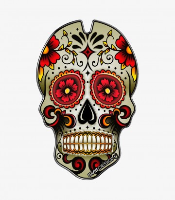 Protector depósito Skull color Rojo de Puig 3673R