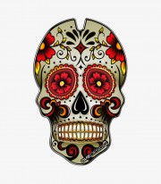 Protector depósito Skull color Rojo de Puig 3673R