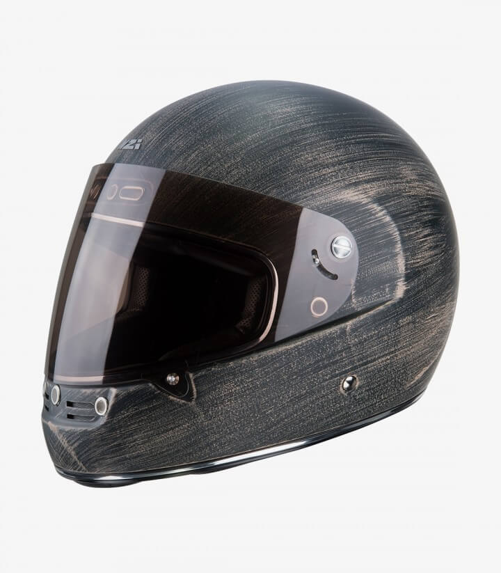 Integralhelm NZI Street Track 4 Rostschwarz matt
