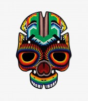 Protector depósito Skull I color Multicolor de Puig 3674R