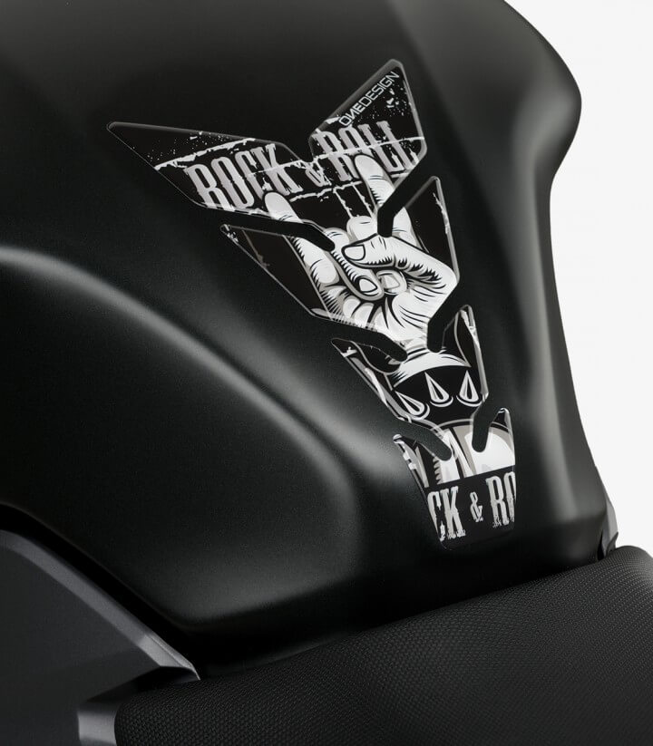 Tankpad Rock & Roll in der Farbe Schwarz von Puig 20595N