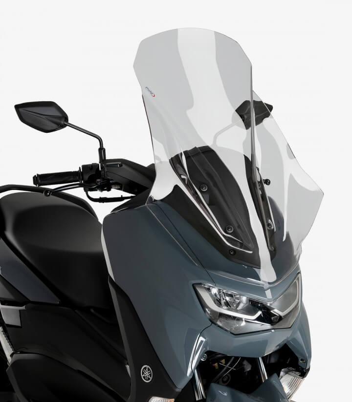 Yamaha NMAX 125 Puig V-Tech Line Touring Transparent Windscreen 21802W