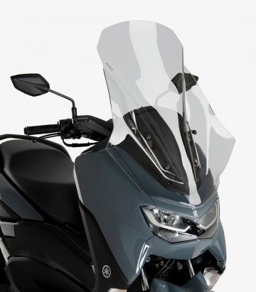 Yamaha NMAX 125 (2021 - 2024) Puig V-Tech Line Touring Transparent Windscreen 21802W