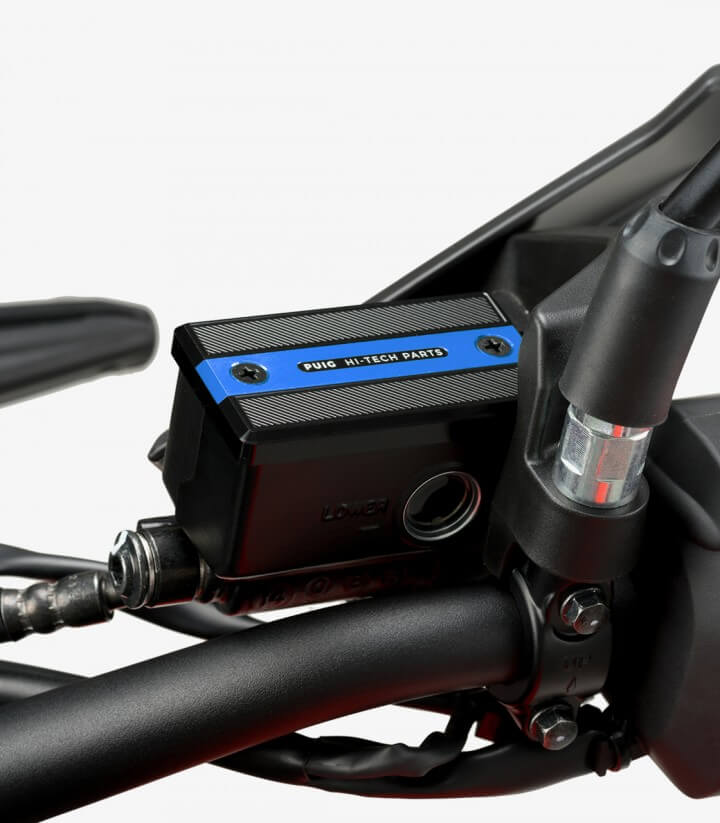 Deckel Puig für den Flüssigkeitsbehälter (Bremse) in der Farbe Blau 9270A für several Suzuki and Voge models