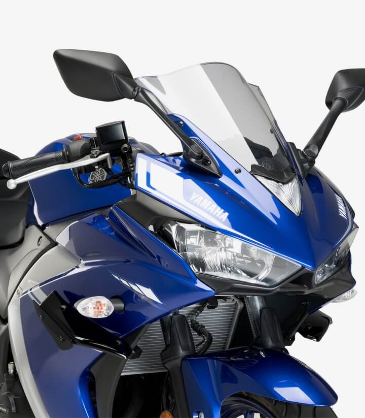 Sport side winglets 3171N for Yamaha YZF-R3 Black by Puig