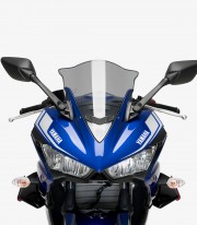 Sport side winglets 3171R for Yamaha YZF-R3 Red by Puig