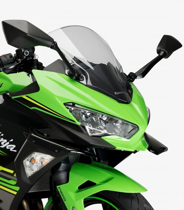 Winglets seitlich Sport 3172N Puig Kawasaki Ninja 400 (18-24) Schwarz