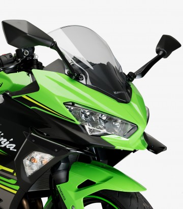 Sport side winglets 3172N for Kawasaki Ninja 400, Ninja 400 Black by Puig