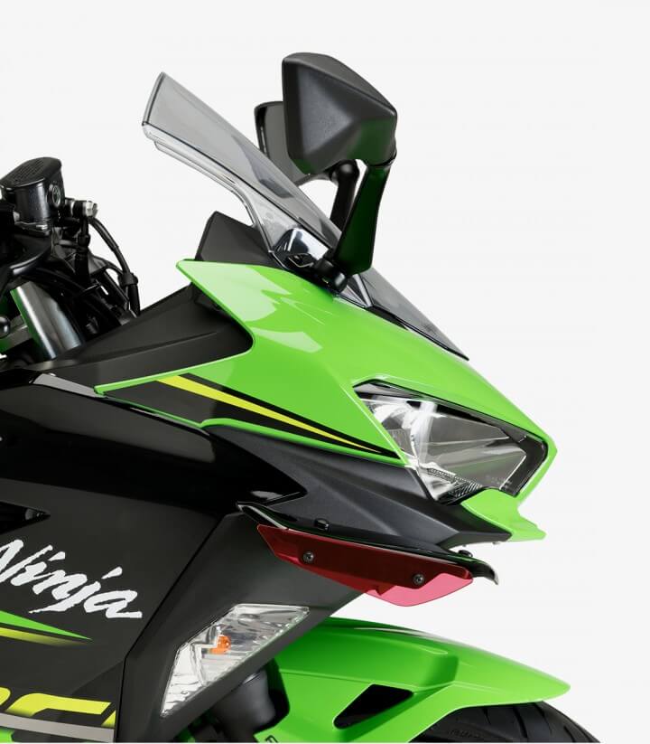 Alerones laterales Sport 3172R para Kawasaki Ninja 400, Ninja 400 color Rojo de Puig