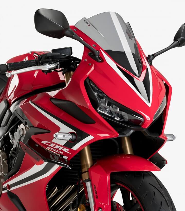 Sport side winglets 3569R for Honda CBR650R Red by Puig