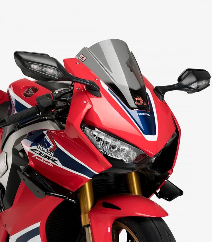 Sport side winglets 9729N for Honda CBR1000RR Fireblade Black by Puig