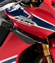 Sport side winglets 9729N for Honda CBR1000RR Fireblade Black by Puig