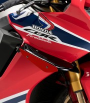 Sport side winglets 9729R for Honda CBR1000RR Fireblade Red by Puig