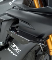 Sport side winglets 9766N for Yamaha YZF-R1/M Black by Puig