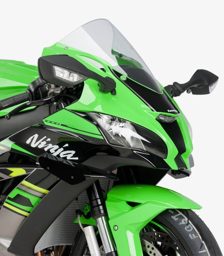 Sport side winglets 9882N for Kawasaki ZX-10R/RR Black by Puig