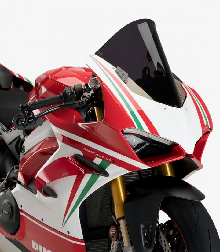 Race side winglets 20431R for Ducati Panigale 1100 V4/S, Panigale V2, Supersport 950/S Red by Puig