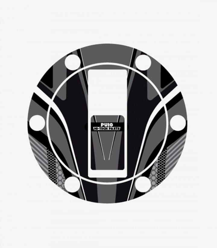 Tankdeckelschutz Puig Radikal Grau 6294U für Aprilia Shiver 900 (17-20)