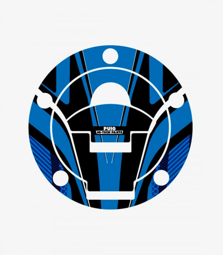 Puig Radikal Blue Tank Cap Protector 6304A for varios modelos de Ducati