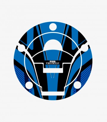 Tankdeckelschutz Puig Radikal Blau 6304A für several Ducati models