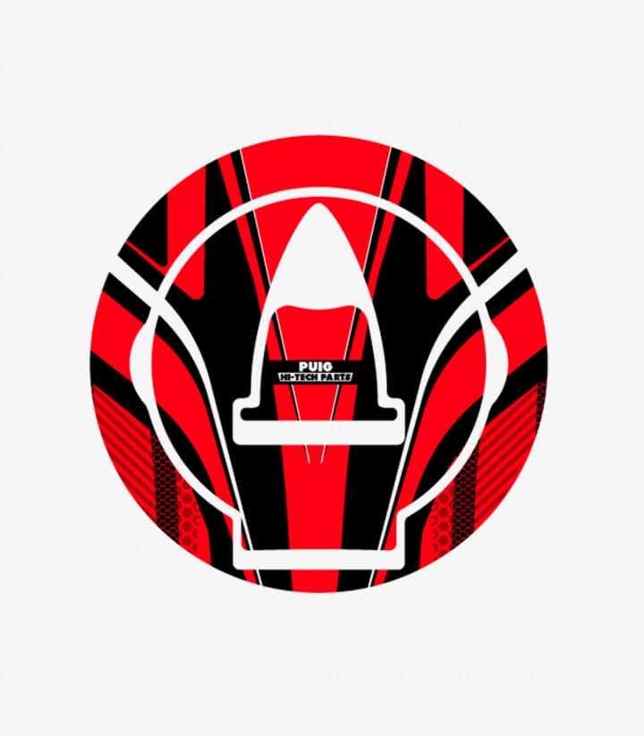 Tankdeckelschutz Puig Radikal Rot 6306R für several Aprilia and Ducati models