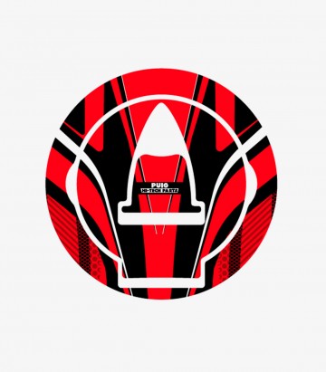 Tankdeckelschutz Puig Radikal Rot 6306R für several Aprilia and Ducati models