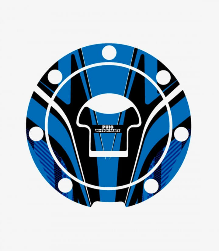 Tankdeckelschutz Puig Radikal Blau 6308A für several Honda and Triumph models