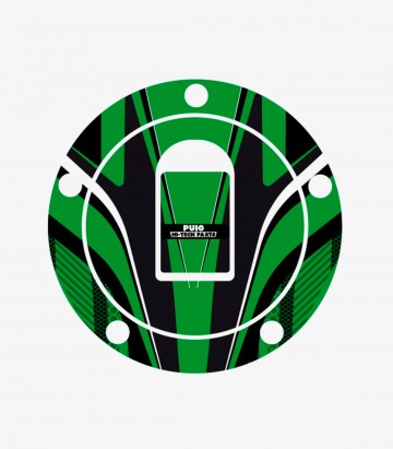 Protector tapón depósito Puig Radikal Verde 6310V para varios modelos de Kawasaki