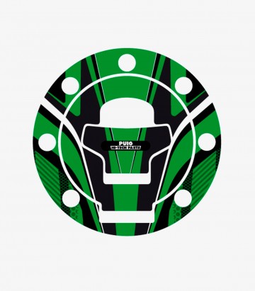 Puig Radikal Green Tank Cap Protector 6316V for varios modelos de Suzuki