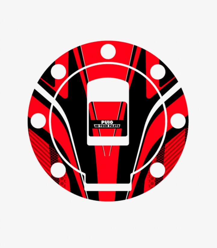 Puig Radikal Red Tank Cap Protector 6322R for varios modelos de Yamaha