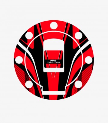 Puig Radikal Red Tank Cap Protector 6322R for varios modelos de Yamaha