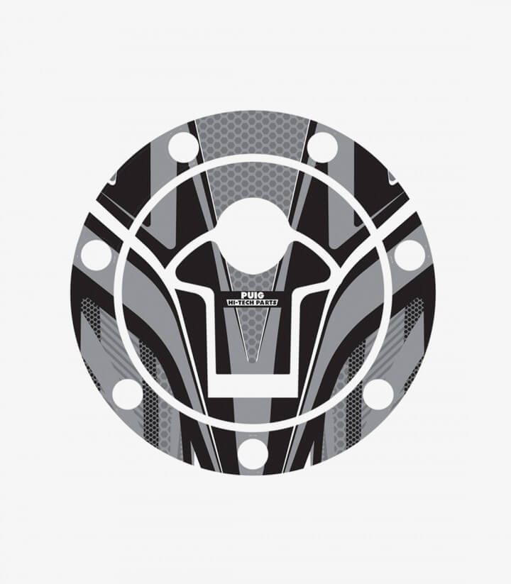 Tankdeckelschutz Puig Radikal Grau 7611U für KTM 125/390/790/890 Duke/GP/R (11-26), RC125/390 (14-26)