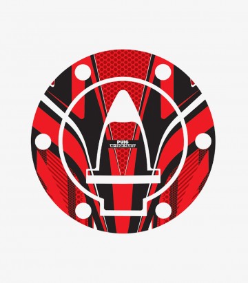Tankdeckelschutz Puig Radikal Rot 8263R für Ducati Multistrada 1200/1260/V4 (15-24), X Diavel (16-23)