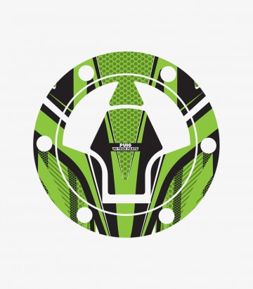 Puig Radikal Green Tank Cap Protector 8269V for Kawasaki Ninja 125/250SL, Z125/250/300/400