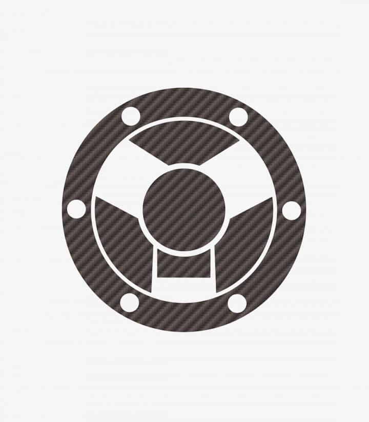 Tankdeckelschutz Puig X-treme Carbon-Optik 9069C für several Triumph models