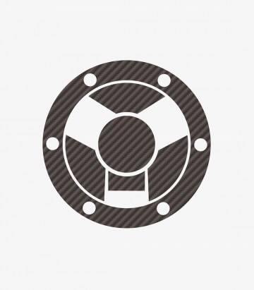 Tankdeckelschutz Puig X-treme Carbon-Optik 9069C für several Triumph models