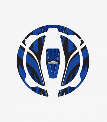 Puig Radikal Blue Tank Cap Protector 9362A for varios modelos de Kawasaki