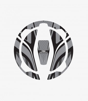 Puig Radikal Grey Tank Cap Protector 9362U for varios modelos de Kawasaki