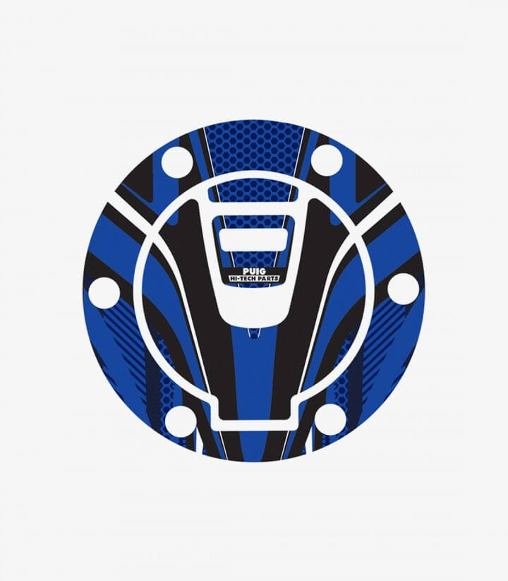Protector tapón depósito Puig Radikal Azul 9447A para varios modelos de KTM