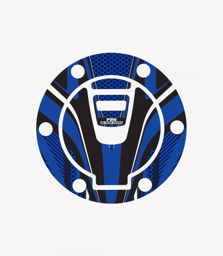 Puig Radikal Blue Tank Cap Protector 9447A for varios modelos de KTM