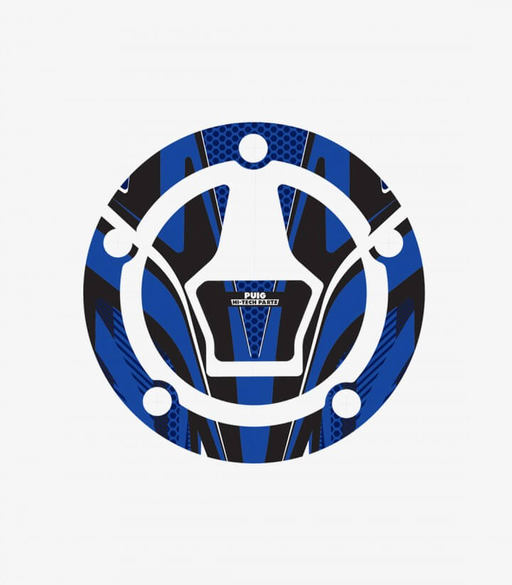 Tankdeckelschutz Puig Radikal Blau 9609A für Suzuki GSX-R125 (17-20)