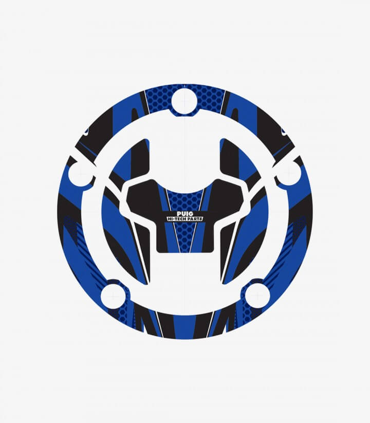 Tankdeckelschutz Puig Radikal Blau 9965A für Suzuki GSX-R/S125 (17-26)