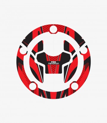 Tankdeckelschutz Puig Radikal Rot 9965R für Suzuki GSX-R/S125 (17-26)