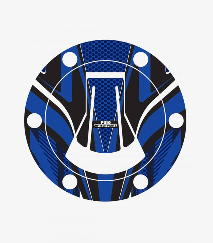 Tankdeckelschutz Puig Radikal Blau 20614A für Aprilia RS 660 (21-26), RS125 (21-26), Tuono 660 (21-26)