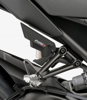 Tapa Puig para depósito líquido freno trasero símil carbono 7578C para Yamaha FZ-09, MT-07/Tracer, MT-09/SP, Tracer 7/GT, Tracer