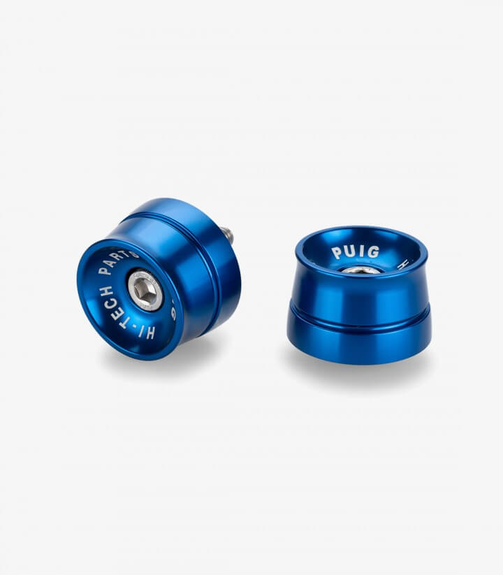 Puig Lenkerendgewichte Speed 21401A in Blau für Yamaha YZF-R1/R1 Race/R1M (15-26), YZF-R6/R6 Race (17-24), YZF-R7 (22-26)