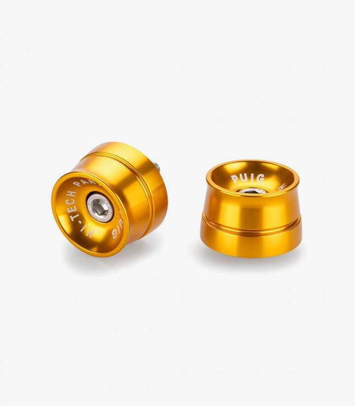 Puig Sport Bar Ends in Golden for Yamaha YZFR-R1 2015